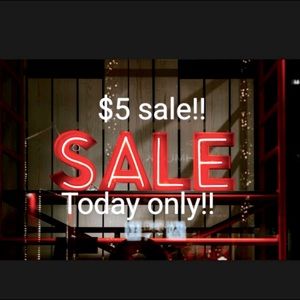 EVERYTHING IS $5 each!!!